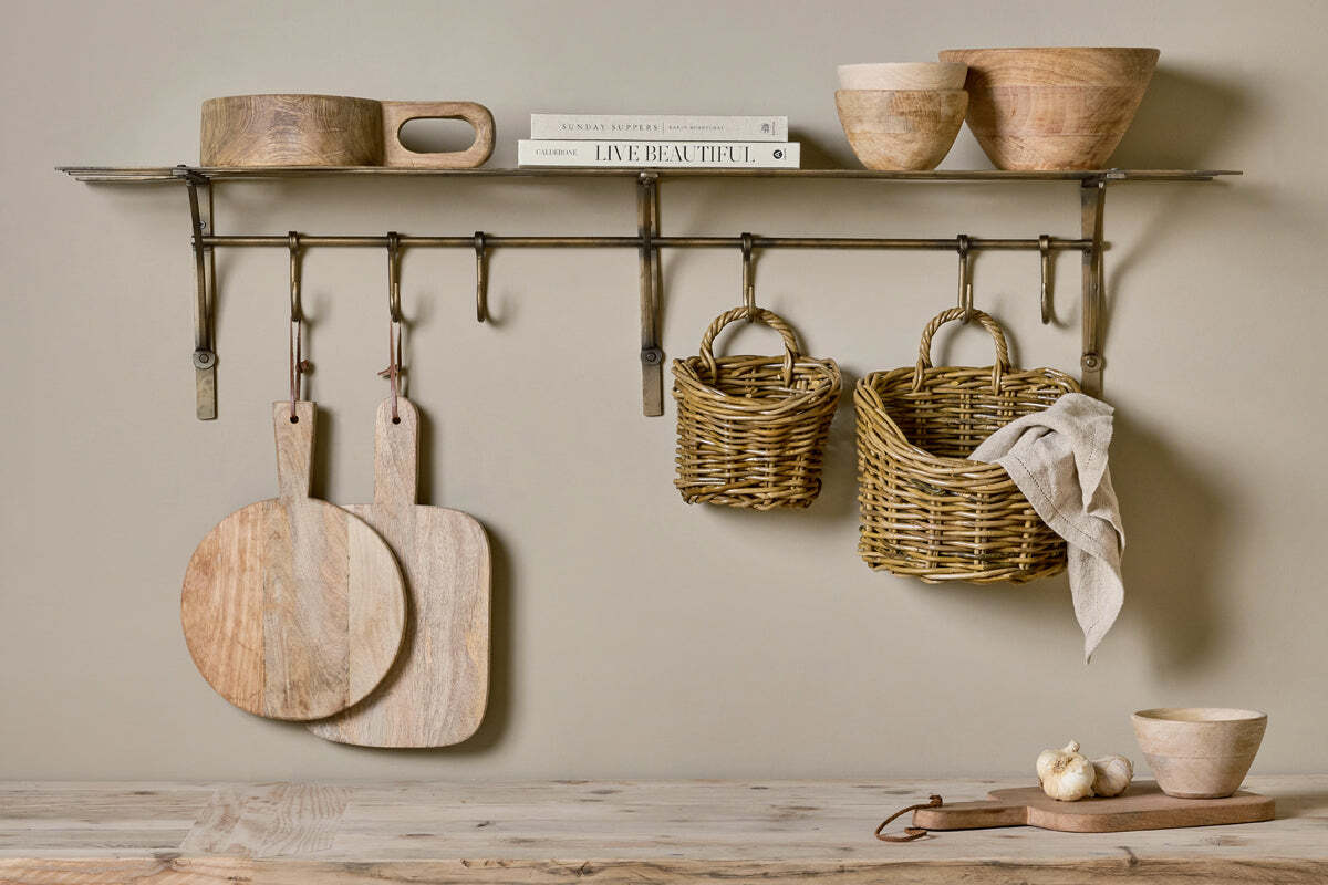 木製ラック・ウッドラック 612.Antique Iron Shelf Indonesia 木製ラック・ウッドラック 612.Antique Iron Shelf Indonesia 木製