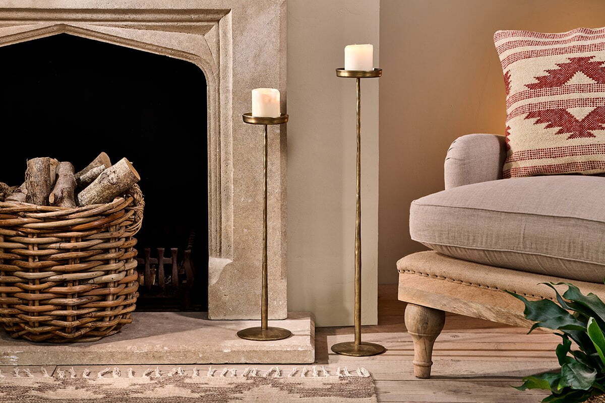 Sundra Iron Candle Stand – Nkuku