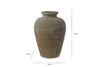 Affiti Clay Tapered Pot - Large