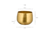 Atsu Brass Planter