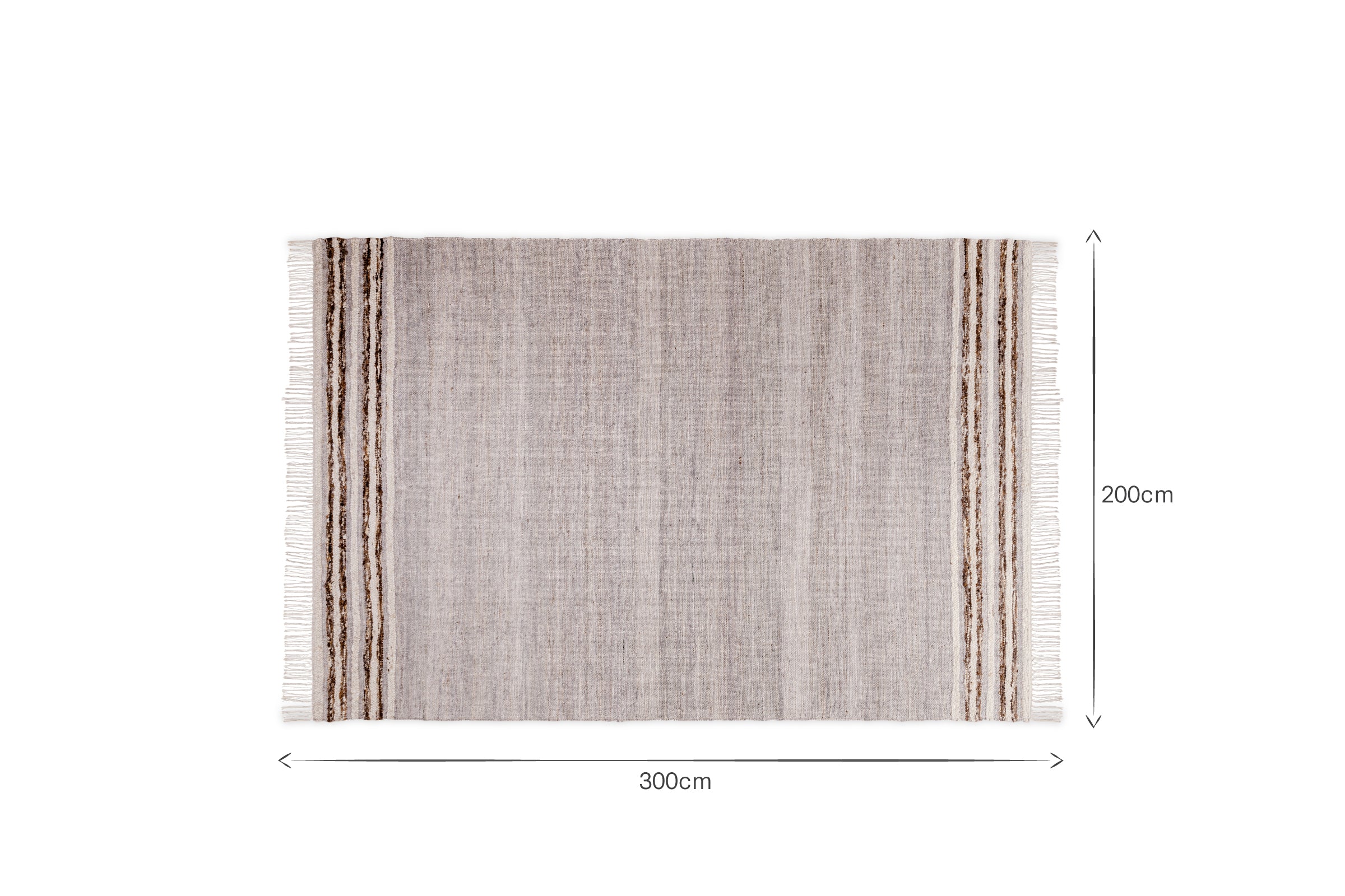 Aadita Jute & Wool Rug - Grey