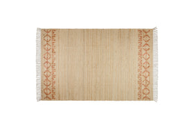 Akari Jute & Cotton Rug - Natural-nkuku