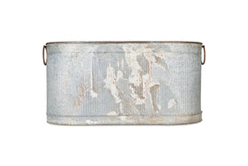 Akasa Trough Planter - Zinc-nkuku