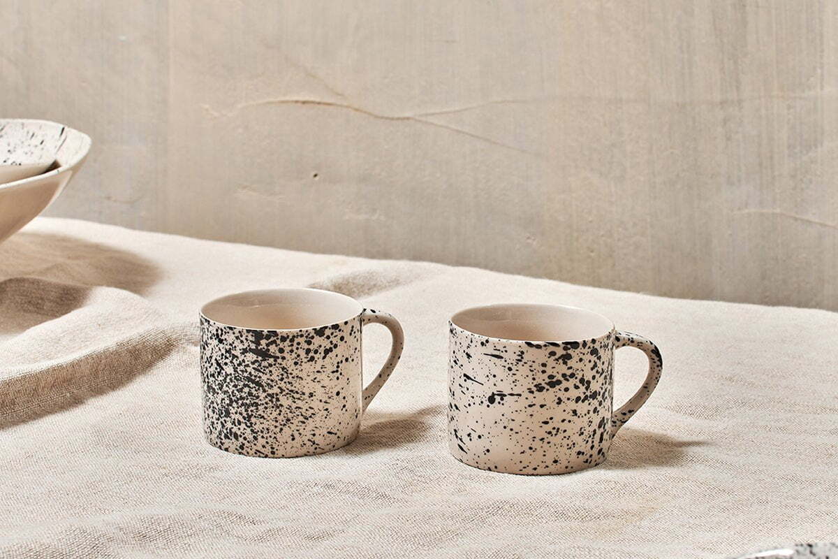 Ama Short Splatter Mug
