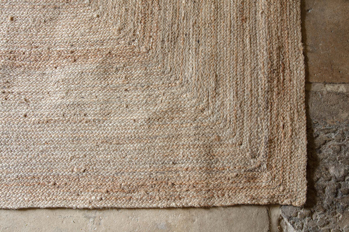 Hemp Loop Rug Braided Hemp Rug - Natural - Extra Large