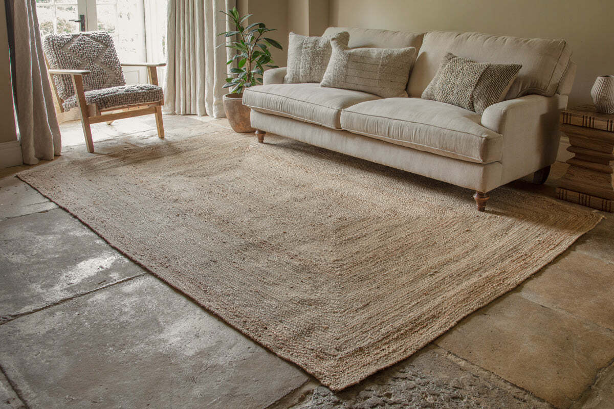 Braided Hemp Rug Extra Large
