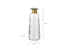 Chara Hammered Bottle - Decorative