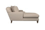Deni Large Left Hand Chaise Sofa - Recycled Cotton Flax