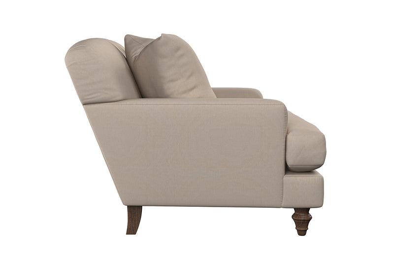 Deni Love Seat - Recycled Cotton Flax