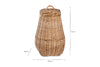 Amandi Rattan Laundry Bin
