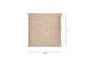 Atifa Cotton & Wool Cushion Cover - Natural