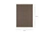 Dilli Wool Throw - Dark Brown