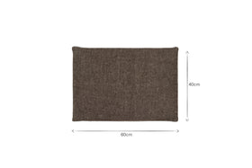Dilli Wool Cushion Cover - Dark Brown