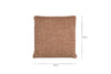 Kana Linen Cushion Cover - Rust
