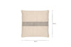 Kallu Wool & Cotton Cushion Cover - Natural