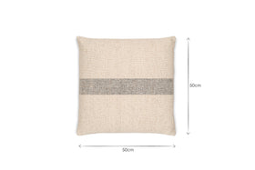 Kallu Wool & Cotton Cushion Cover - Natural