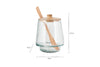 Kali Tall Storage Jar - Natural & Clear