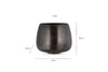 Maliki Plant Pot - Aged Bronze