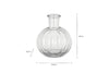 Mayumi Recycled Glass Bud Vases - Clear (Set of 3)