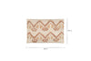 Nuvali Cotton & Jute Cushion Cover - Rust