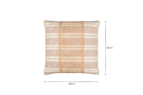 Nayika Cotton Cushion Cover - Rust