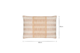Nayika Cotton Cushion Cover - Rust