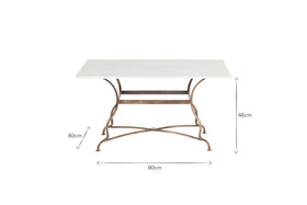 Parwaha Marble Coffee Table