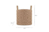 Renu Jute Basket - Rust & Natural