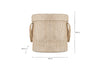 Rohia Laundry Basket - Natural & Cream