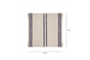 Tendali Linen Stripe Cushion Cover - Navy
