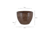 Dunai Terracotta Planter - Brown