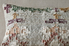 Dantri Jute & Cotton Cushion Cover - Soft Grey