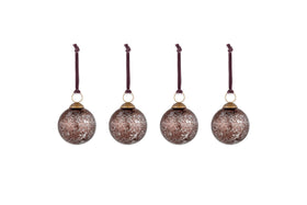 Darya Baubles - Antique Burgundy - (Set of 4)-nkuku