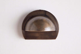 Datu Outdoor Wall Lamp - Antique Brass