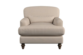 Deni Armchair - Recycled Cotton Airforce-nkuku