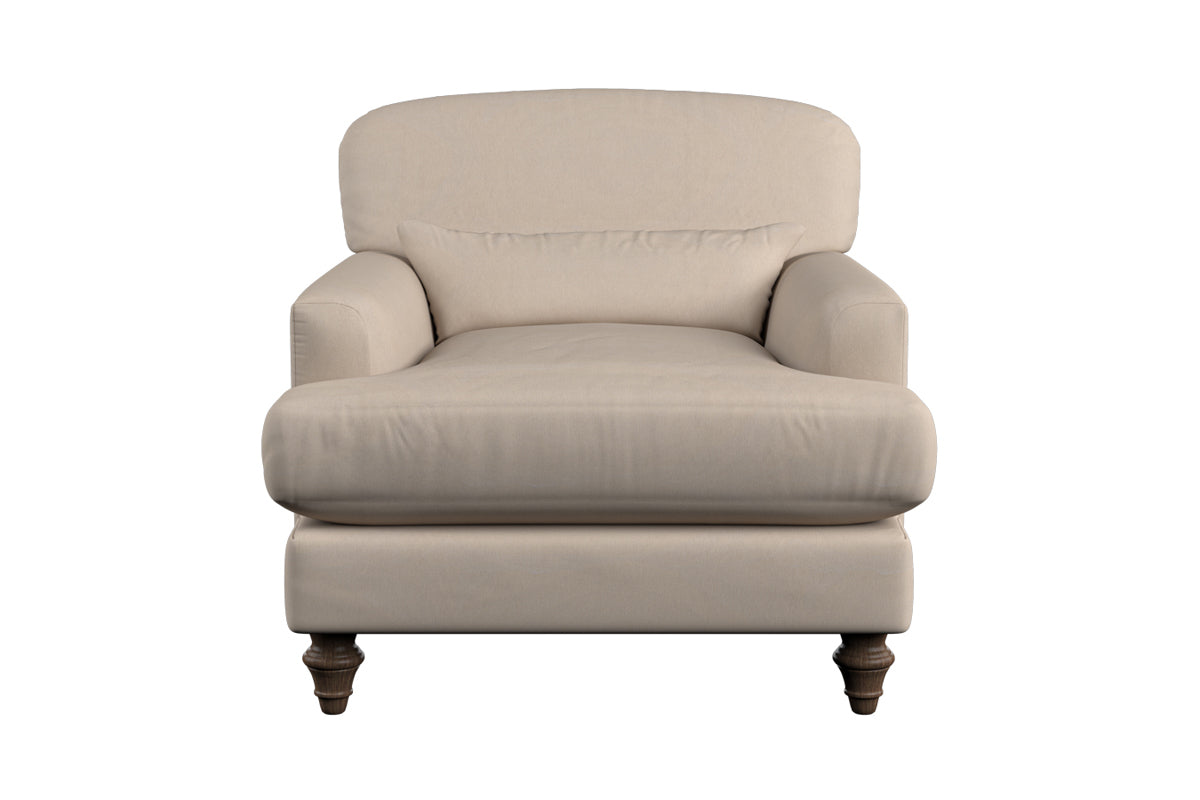 Deni Armchair - Recycled Cotton Airforce-nkuku