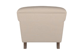 Deni Armchair - Recycled Cotton Stone-nkuku