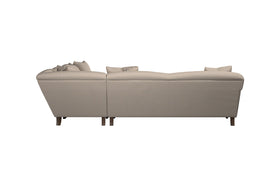 Deni Grand Corner Sofa - Recycled Cotton Airforce-nkuku