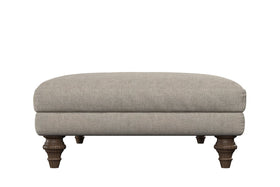 Deni Large Footstool - Brera Linen Charcoal-nkuku