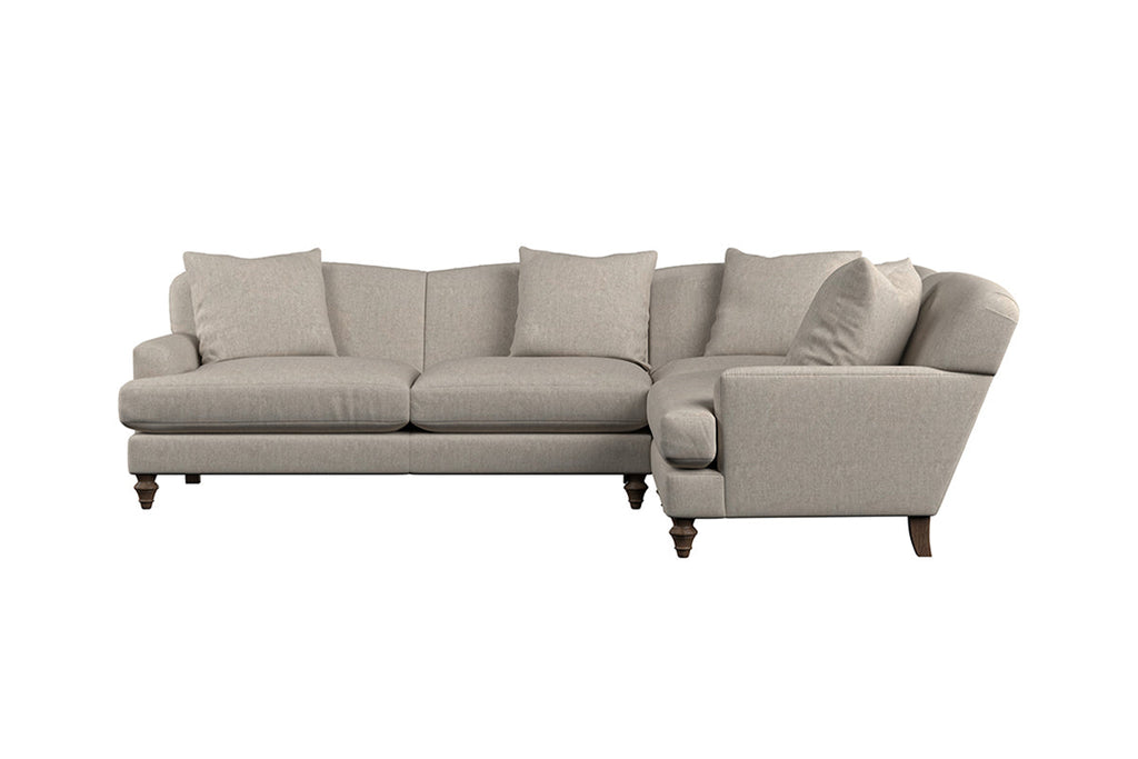 Deni Large Right Hand Corner Sofa - Brera Linen Natural-nkuku