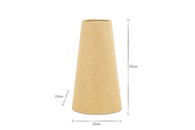 Dia Jute Tall Lampshade - Natural-nkuku