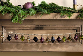 Ekiti Bauble Garland - Mixed Colour