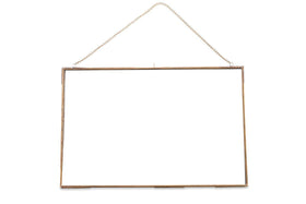Gigantic Antique Brass Kiko Frame