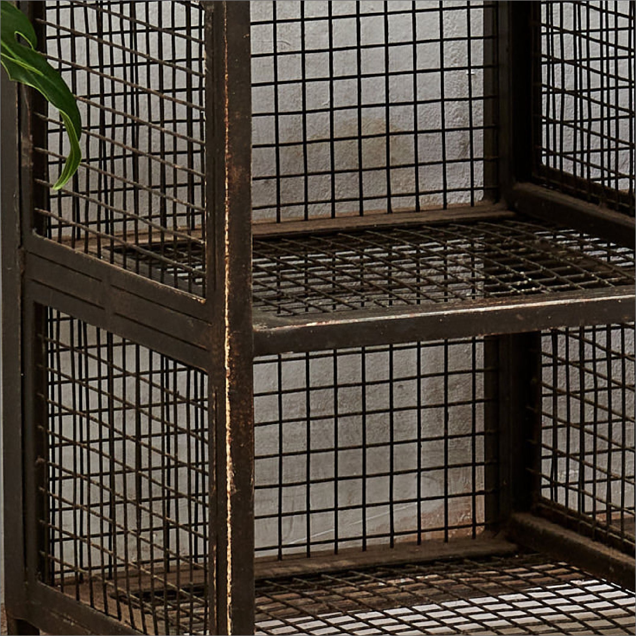 Hasa Industrial Storage Bench – Nkuku