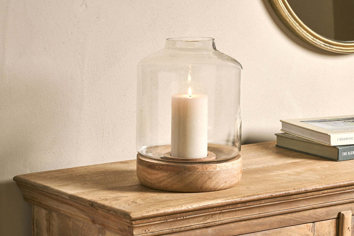 Idha Hurricane Lantern Tapered