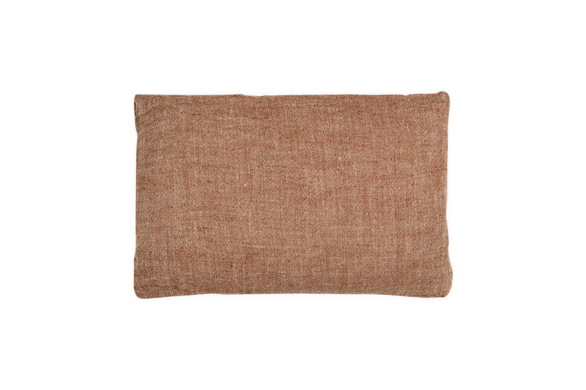 Kana Linen Cushion Cover - Rust