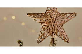 Katana Cane Tree Topper - Natural