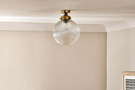 Konnie Bathroom Ceiling Light - Clear