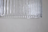 Lumina Fluted Recycled Glass Pendant - Clear