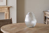 Linsy Ribbed Glass Vase - Clear